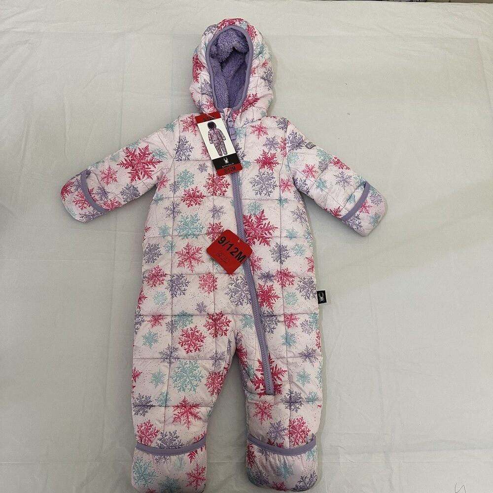 Spyder Baby 1-piece Snowsuit Size 9/12 M